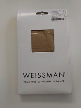 Weissman footless tights, light suntan XXXLA